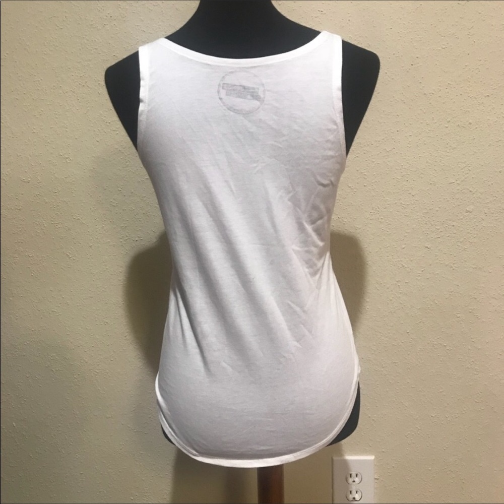 5 Seconds of summer white band tank top size Sm - Picture 5 of 7